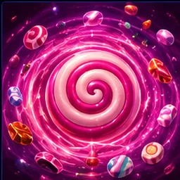 Stilisiertes Cover zu Sweet Rush Bonanza
