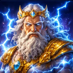 Stilisiertes Cover zu Gates of Olympus Super Scatter