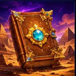 Stilisiertes Cover zu Book of Ra Deluxe