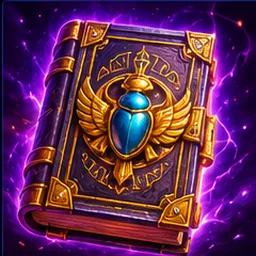 Stilisiertes Cover zu Book of Ra Magic
